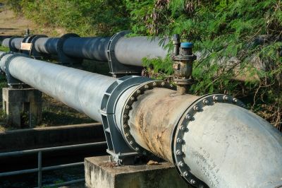 Main Water Line Installation detail